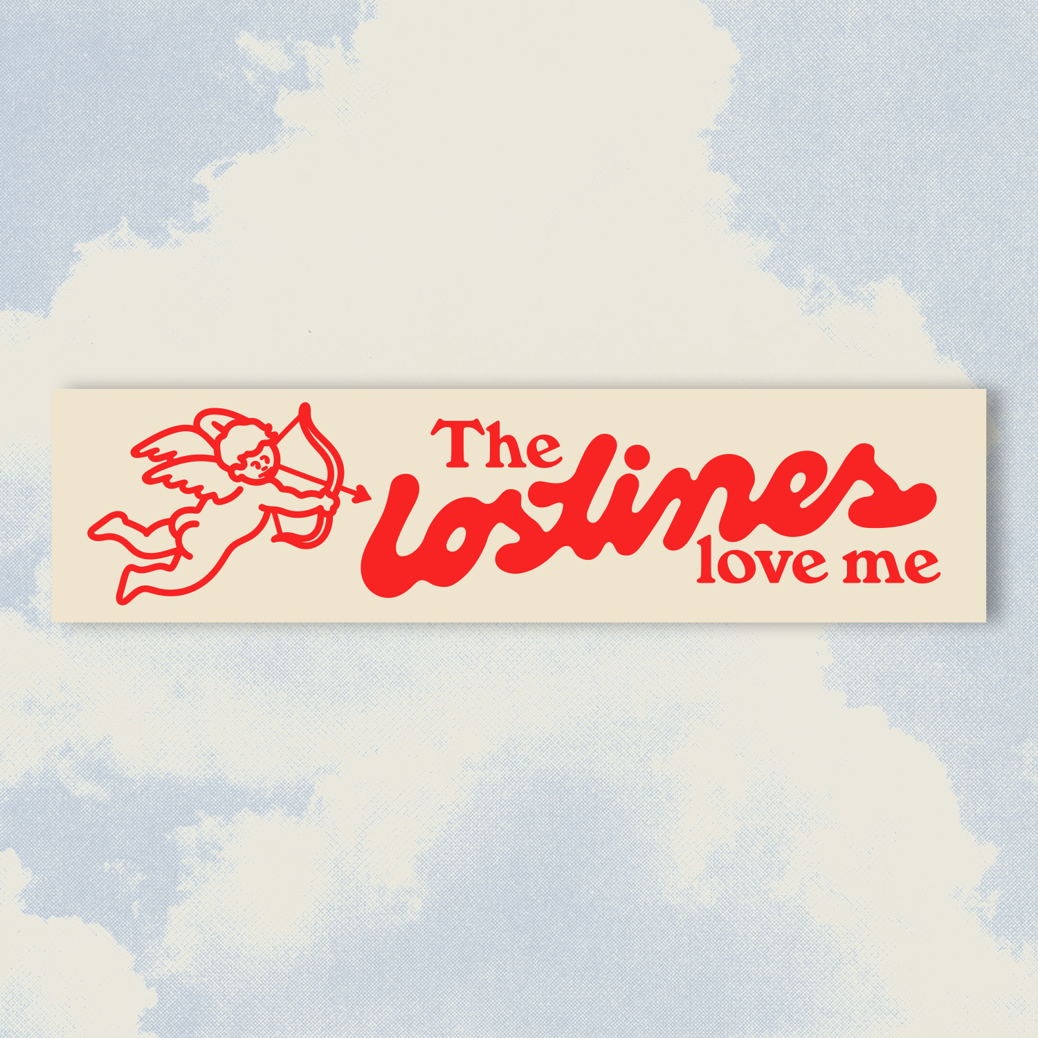 The Lostines Love You Bumper Sticker