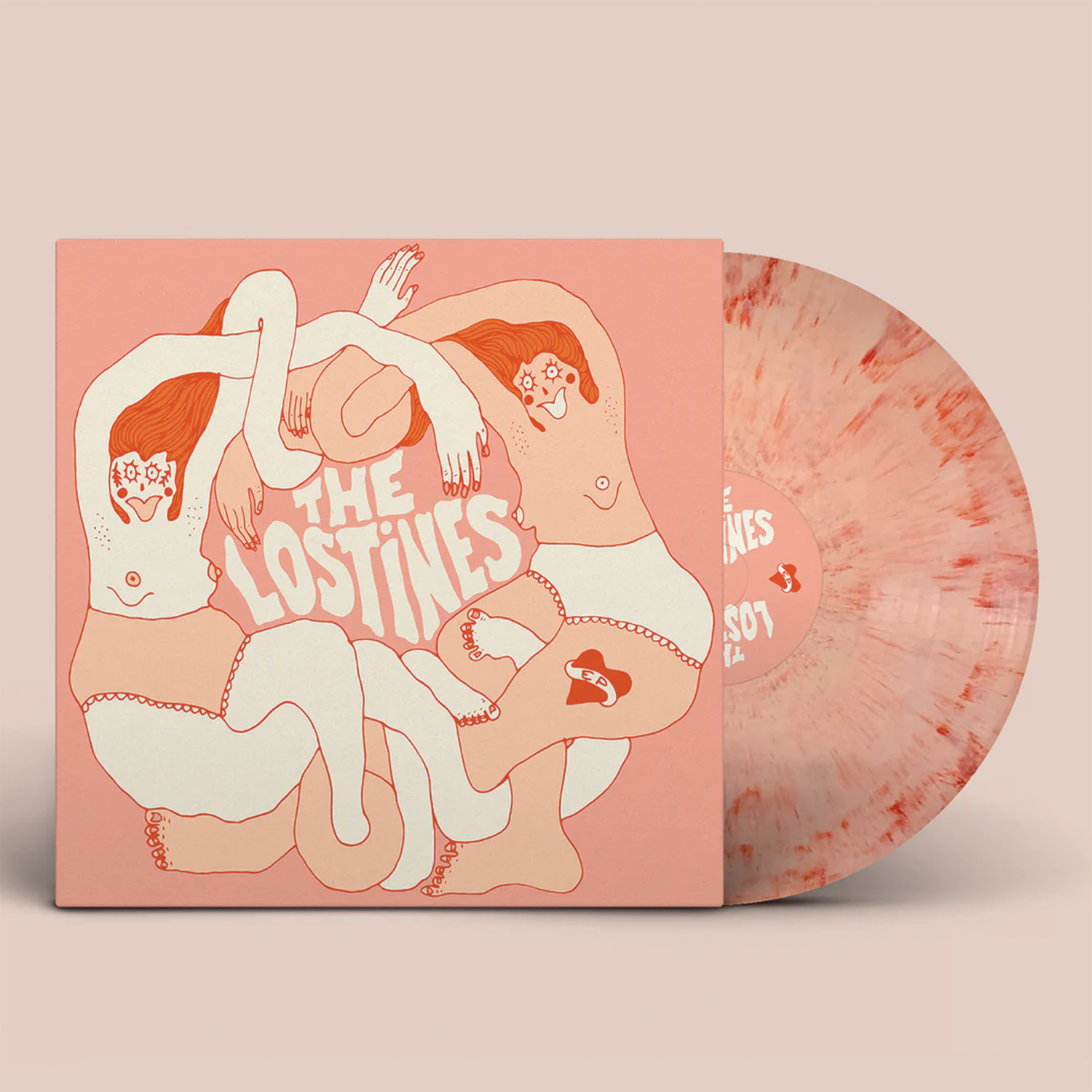 The Lostines - "The Lostines EP" 180g Pink Smoke Vinyl