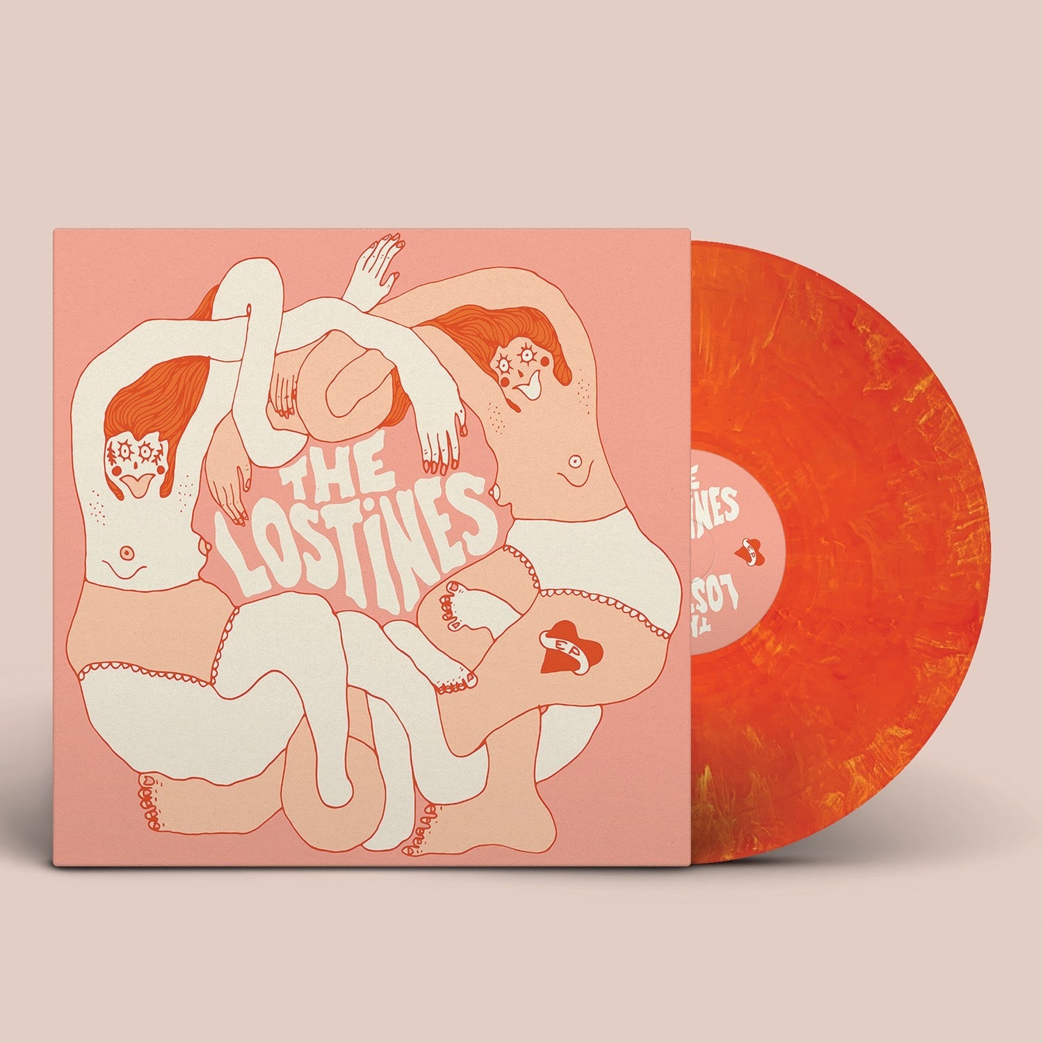 The Lostines - "The Lostines EP" 180g Tangerine Vinyl