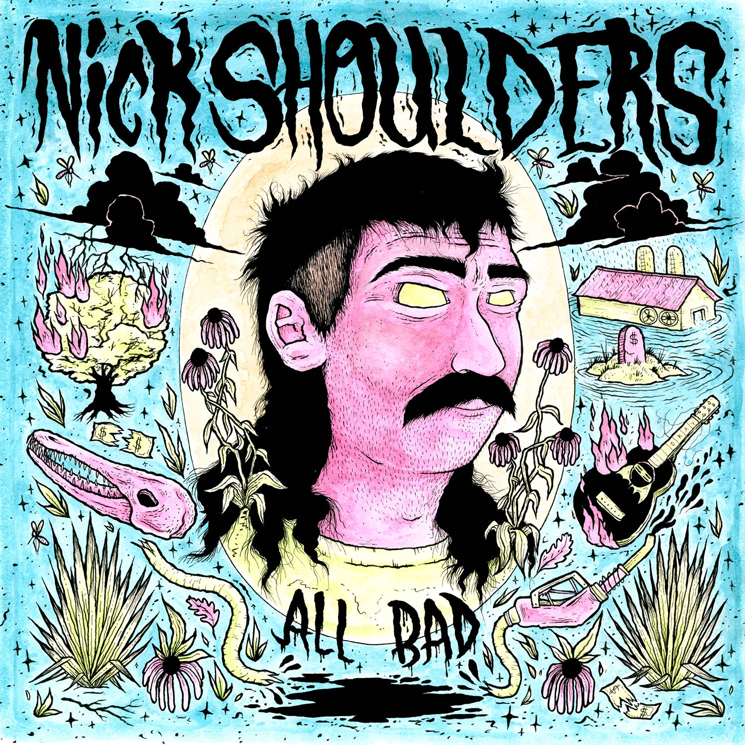 Announcing: Nick Shoulders - 'All Bad' (out 9.8) / First Single and Music Video Out Now