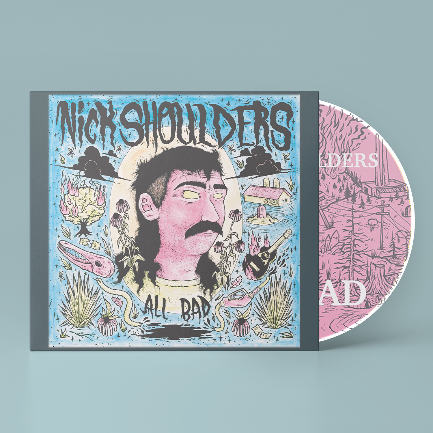 Nick Shoulders - "All Bad" CD