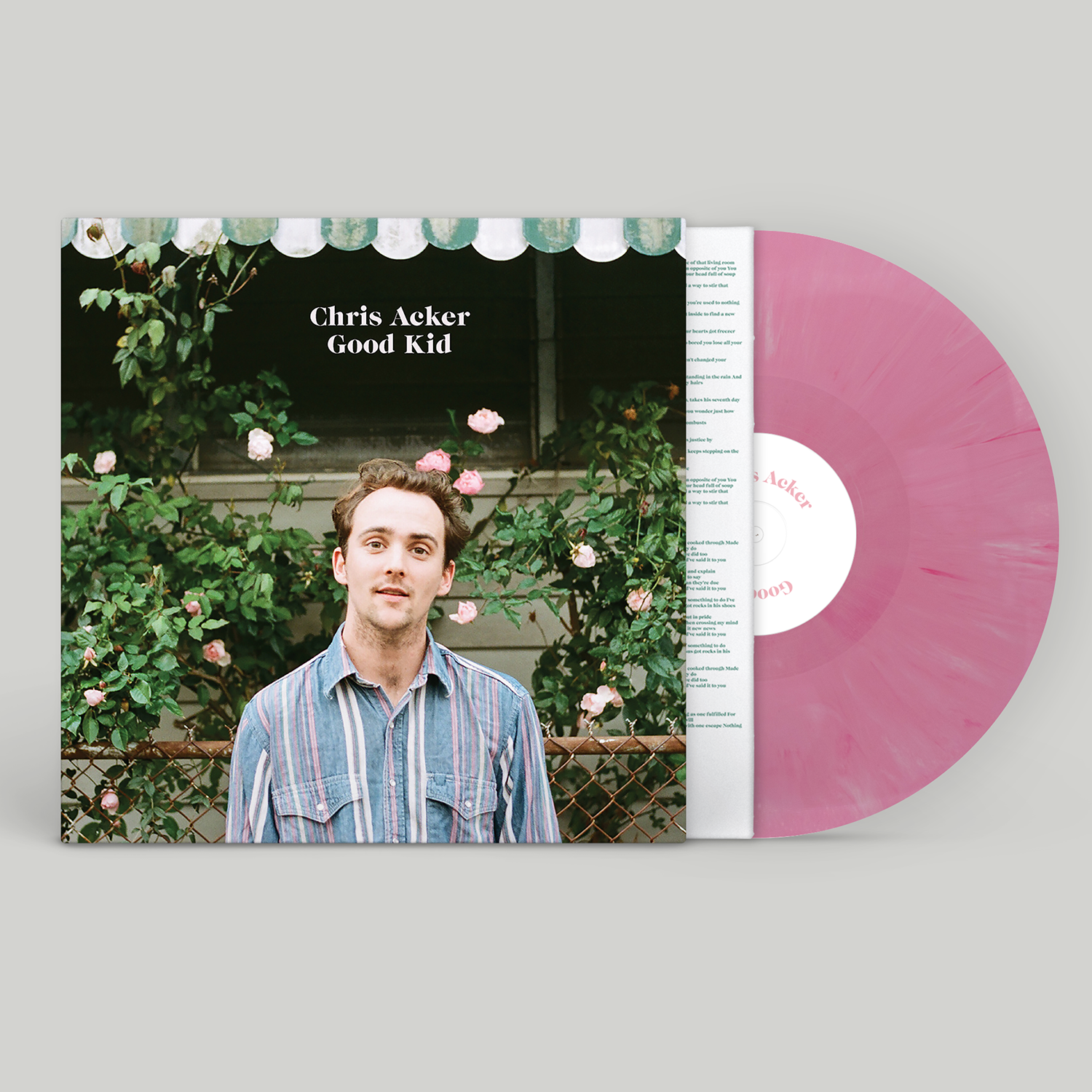 Chris Acker - "Good Kid" 140g Pink LP