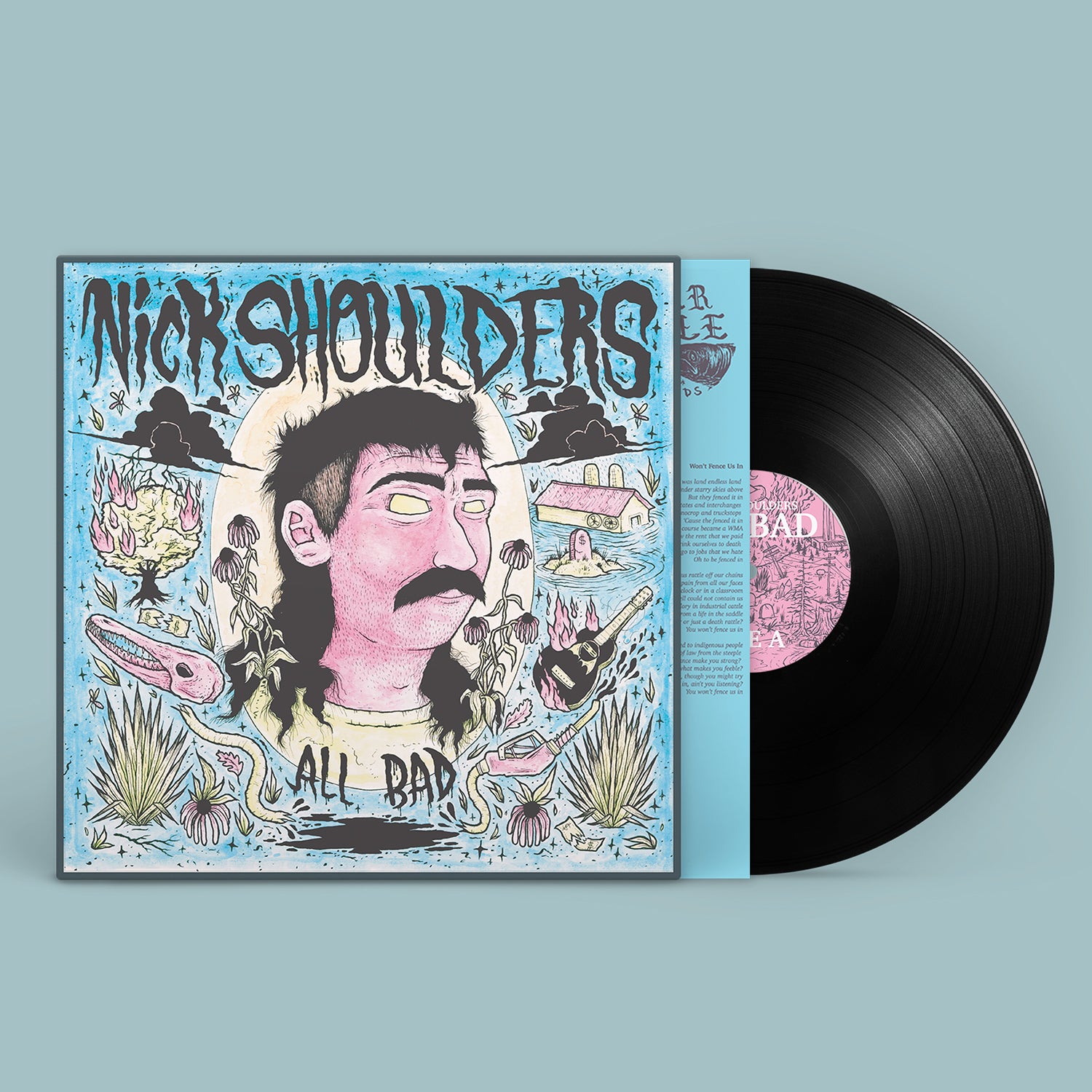 Nick Shoulders - "All Bad" 150g Black Vinyl