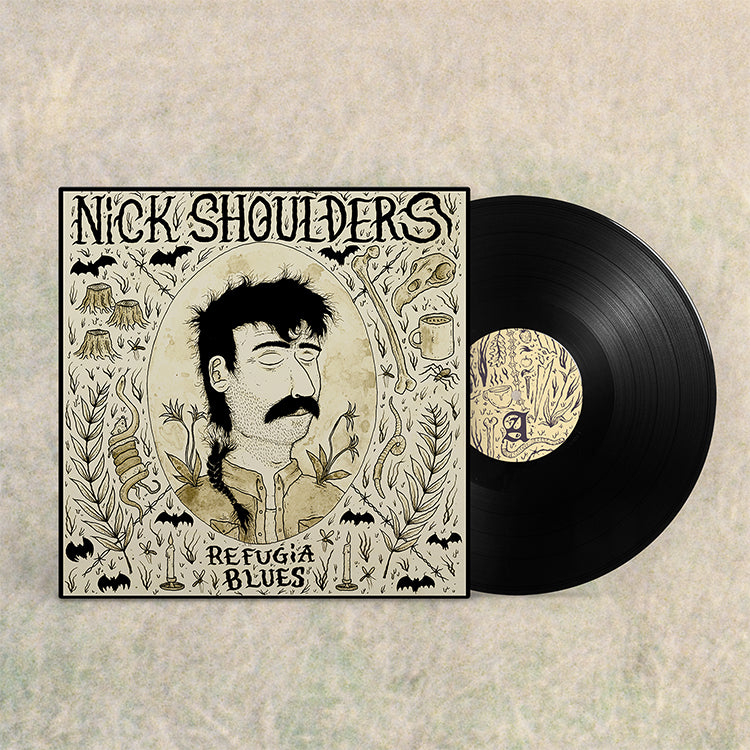 Nick Shoulders - "Refugia Blues" 150g Black Vinyl