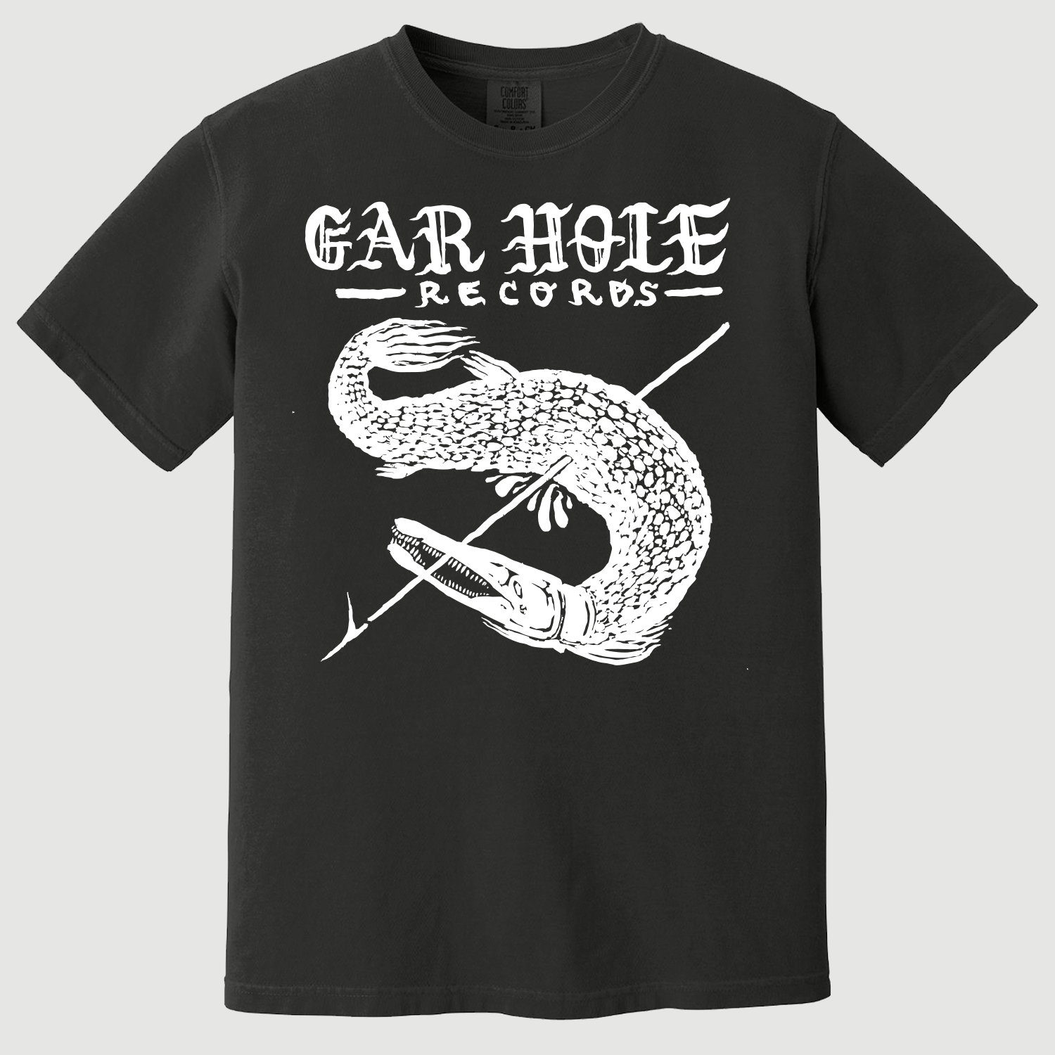 Gar Hole Records Logo T-Shirt