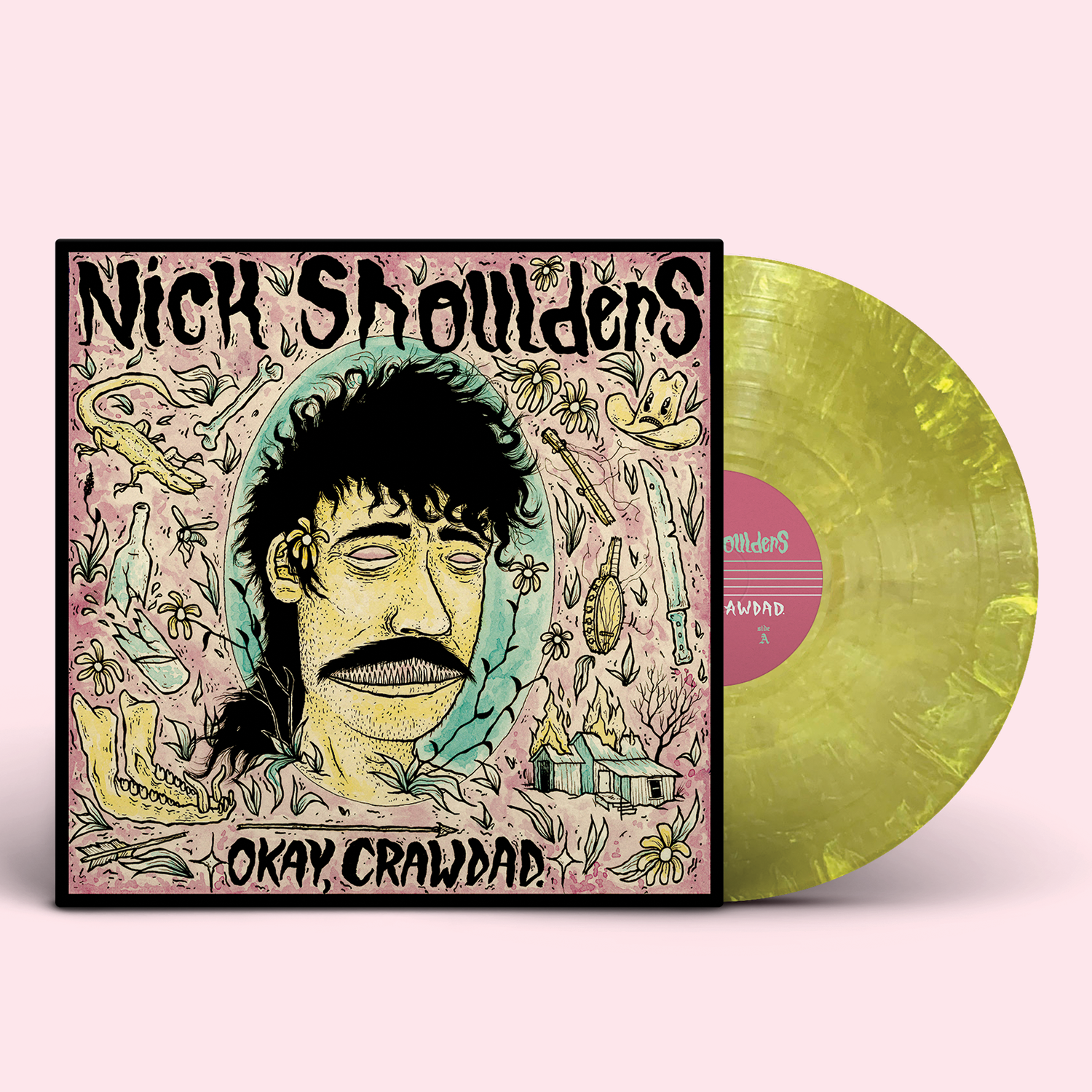 Nick Shoulders - "Okay, Crawdad." 180g Gold Vinyl